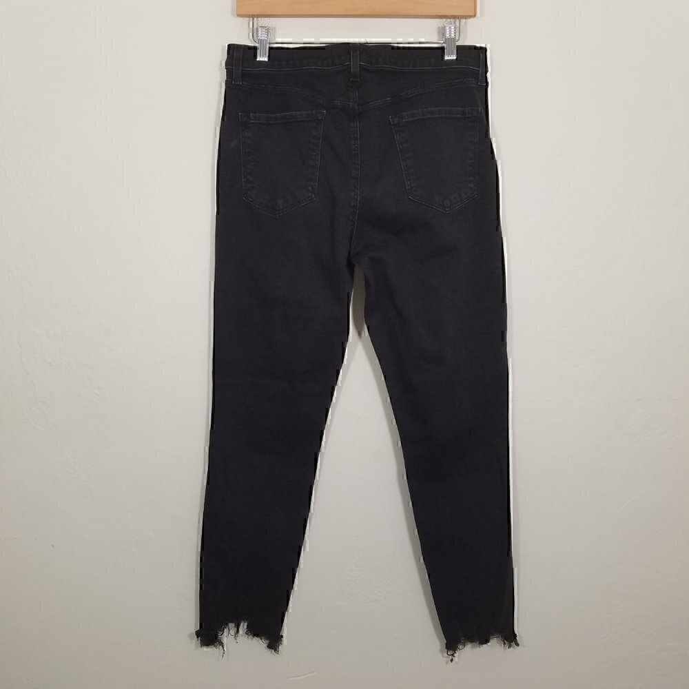 J Brand ALANA Embellished Super Stretch Jeans Black Size 31 - Picture 6 of 10
